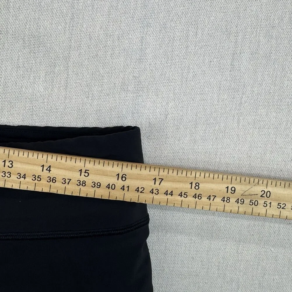 Lululemon Play Off The Pleats Black Skort Tennis Golf Pickleball Skirt Sz 10